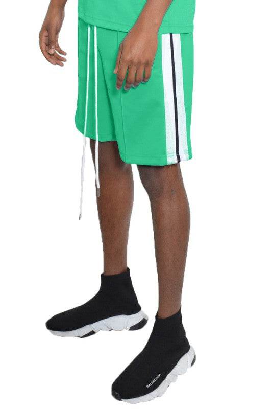 Short Sleeve Striped Tape Tshirt - Shop Style & More | Fresh Looks, Everyday Deals & Free Shipping