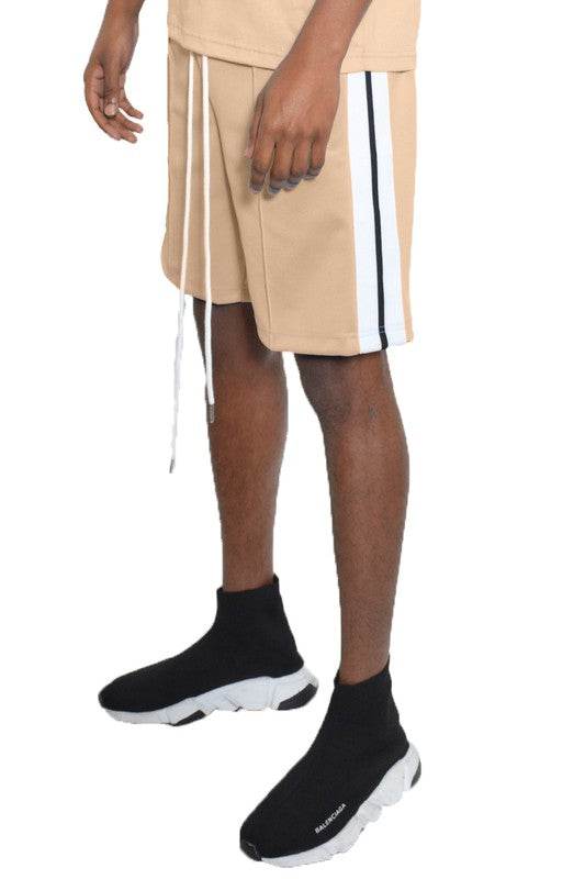 Short Sleeve Striped Tape Tshirt - Shop Style & More | Fresh Looks, Everyday Deals & Free Shipping