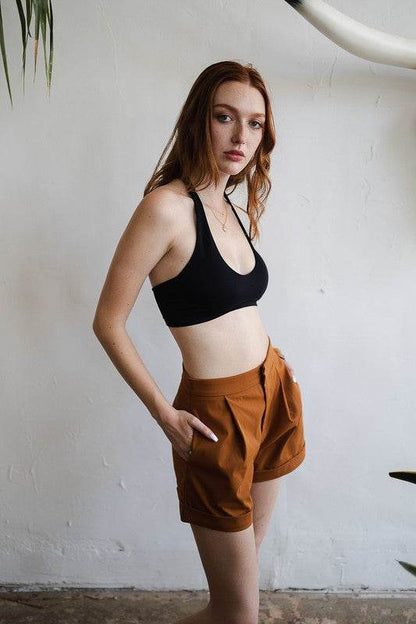 Solid Padded Halter Bralette - Shop Style & More | Fresh Looks, Everyday Deals & Free Shipping