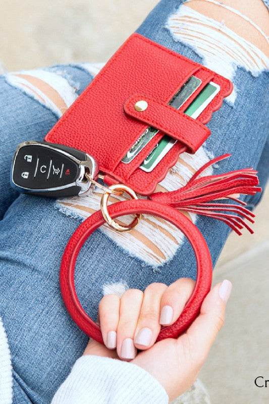 Key Ring ID Wallet Bracelet - Shop Style & More | Fresh Looks, Everyday Deals & Free Shipping