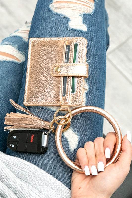 Key Ring ID Wallet Bracelet - Shop Style & More | Fresh Looks, Everyday Deals & Free Shipping