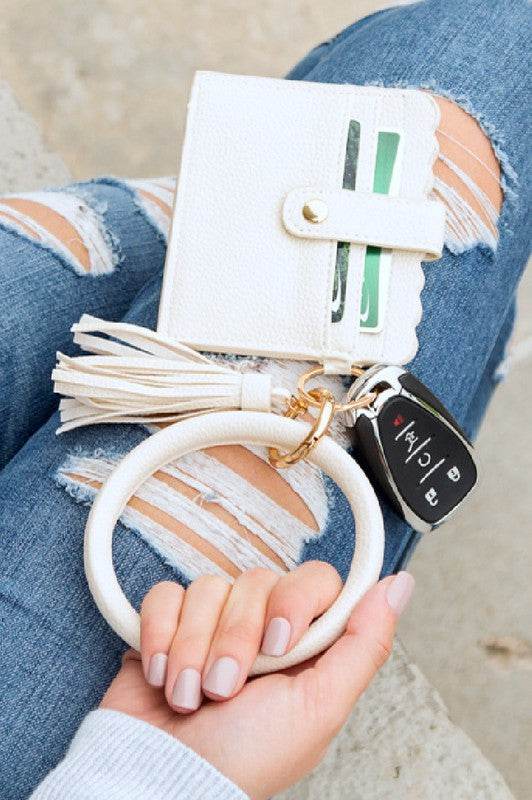 Key Ring ID Wallet Bracelet - Shop Style & More | Fresh Looks, Everyday Deals & Free Shipping