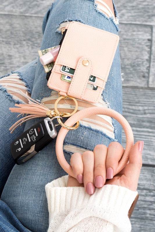 Key Ring Wallet Bracelet ID Zip Up - Shop Style & More | Fresh Looks, Everyday Deals & Free Shipping