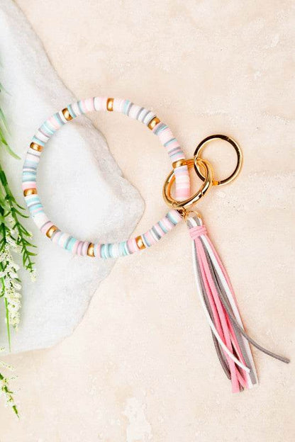 Boho Key Ring Bracelet - Shop Style & More | Fresh Looks, Everyday Deals & Free Shipping