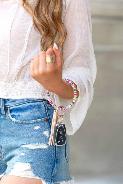 Boho Key Ring Bracelet - Shop Style & More | Fresh Looks, Everyday Deals & Free Shipping