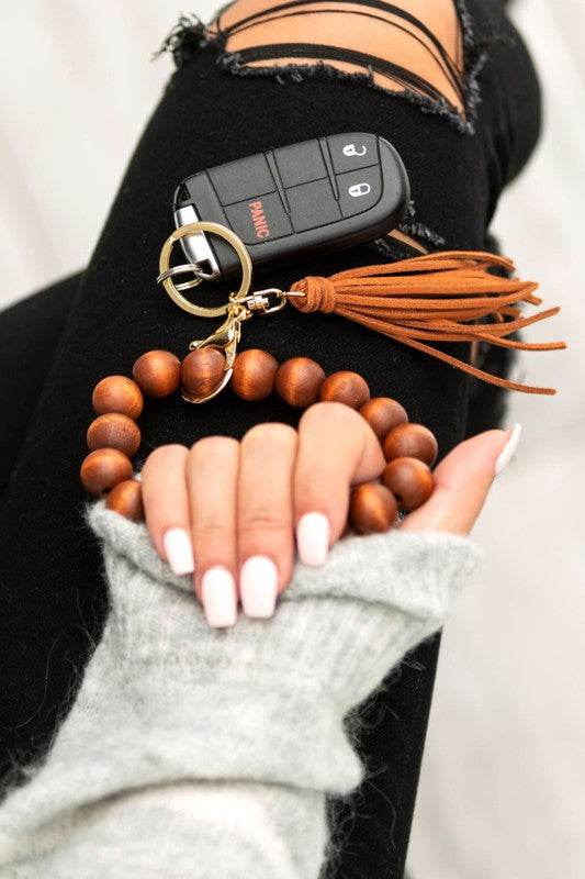 Wooden Key Ring Bracelets - Shop Style & More | Fresh Looks, Everyday Deals & Free Shipping
