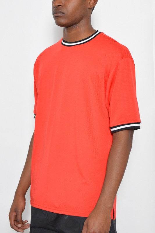 Micromesh Round Neck Tshirt - Shop Style & More | Fresh Looks, Everyday Deals & Free Shipping