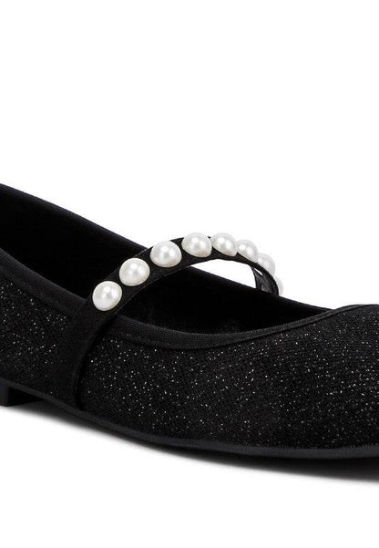 Sassie Pearl Embellished Ballerina Flats - Shop Style & More | Fresh Looks, Everyday Deals & Free Shipping