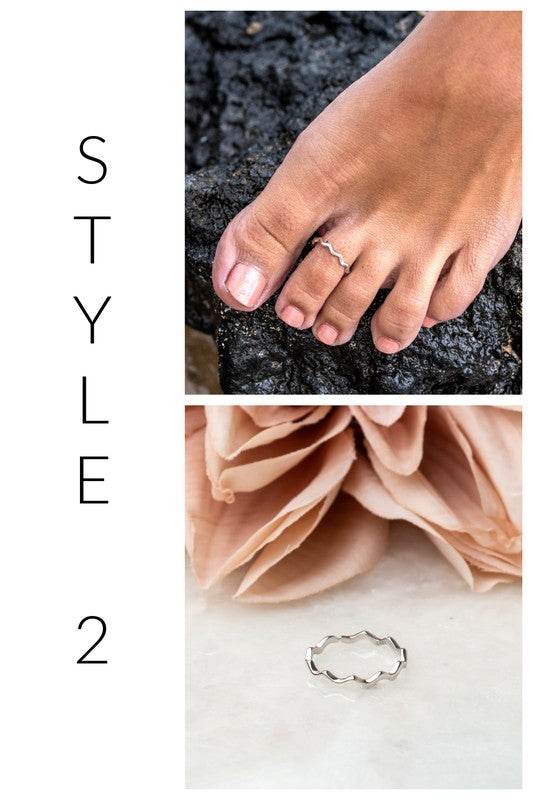 Sterling Silver Toe Rings - Shop Style & More | Fresh Looks, Everyday Deals & Free Shipping