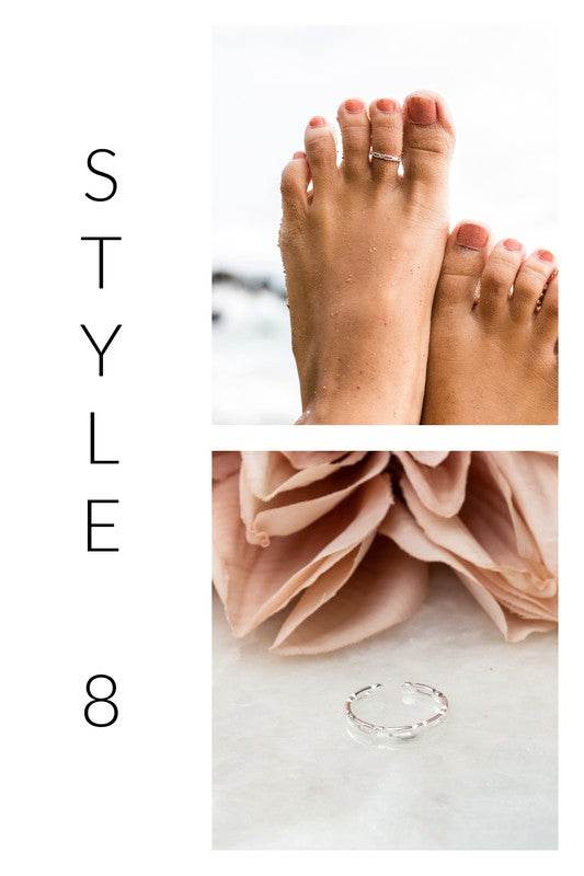 Sterling Silver Toe Rings - Shop Style & More | Fresh Looks, Everyday Deals & Free Shipping