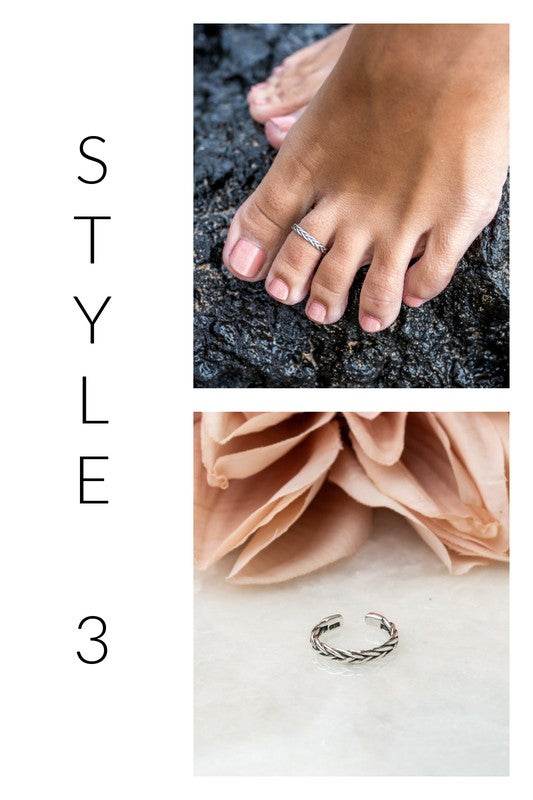Sterling Silver Toe Rings - Shop Style & More | Fresh Looks, Everyday Deals & Free Shipping