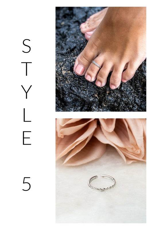 Sterling Silver Toe Rings - Shop Style & More | Fresh Looks, Everyday Deals & Free Shipping