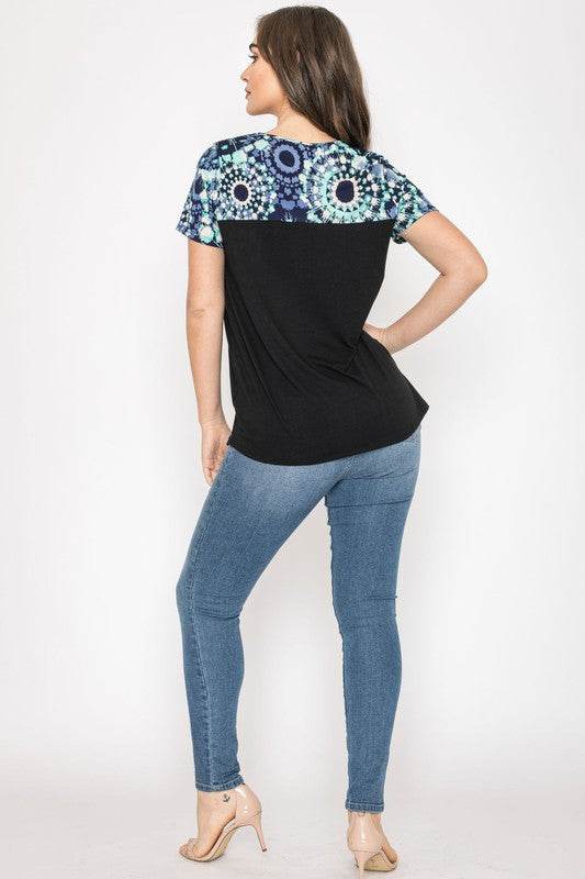 Medallion Front Pocket Tunic - Shop Style & More | Fresh Looks, Everyday Deals & Free Shipping