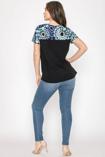 Medallion Front Pocket Tunic - Shop Style & More | Fresh Looks, Everyday Deals & Free Shipping
