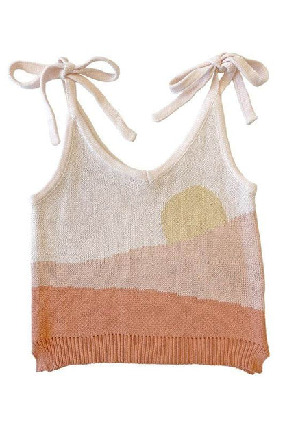 Sunset tie tank - Shop Style & More | Fresh Looks, Everyday Deals & Free Shipping