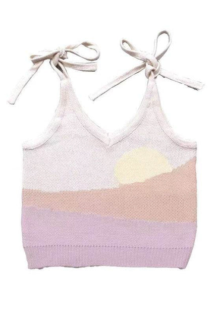 Sunset tie tank - Shop Style & More | Fresh Looks, Everyday Deals & Free Shipping