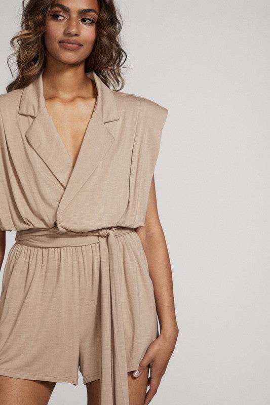 Shoulder pad romper - Shop Style & More | Fresh Looks, Everyday Deals & Free Shipping