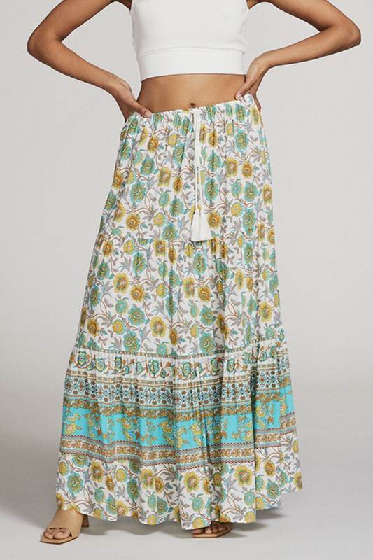 Printed maxi skirt - Shop Style & More | Fresh Looks, Everyday Deals & Free Shipping