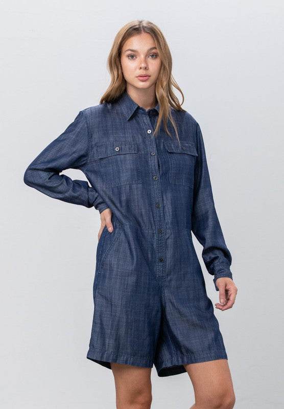 Tencel Short Jumpsuit - Shop Style & More | Fresh Looks, Everyday Deals & Free Shipping
