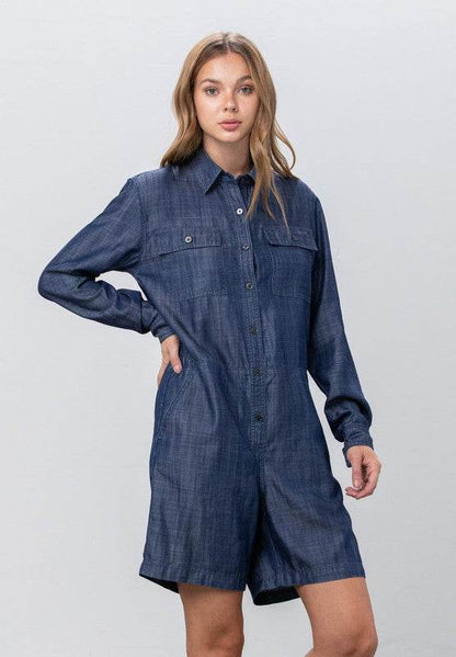 Tencel Short Jumpsuit - Shop Style & More | Fresh Looks, Everyday Deals & Free Shipping