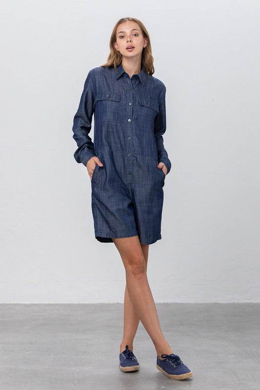 Tencel Short Jumpsuit - Shop Style & More | Fresh Looks, Everyday Deals & Free Shipping
