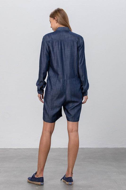 Tencel Short Jumpsuit - Shop Style & More | Fresh Looks, Everyday Deals & Free Shipping