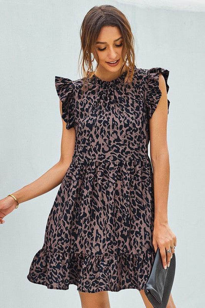 Floral ruffled short dress - Shop Style & More | Fresh Looks, Everyday Deals & Free Shipping