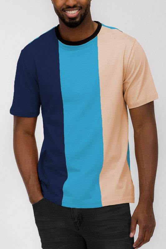 Weiv Mens Color Block T Shirt - Shop Style & More | Fresh Looks, Everyday Deals & Free Shipping