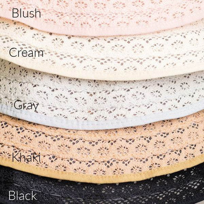Roll Up Lace Beach Bow Sun Visor Foldable Travel - Shop Style & More | Fresh Looks, Everyday Deals & Free Shipping