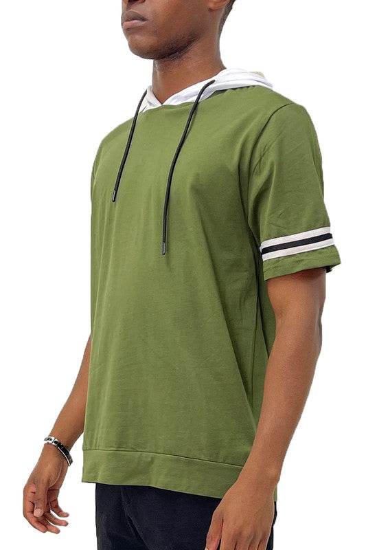 SHORT SLEEVE HOODED SHIRT - Shop Style & More | Fresh Looks, Everyday Deals & Free Shipping