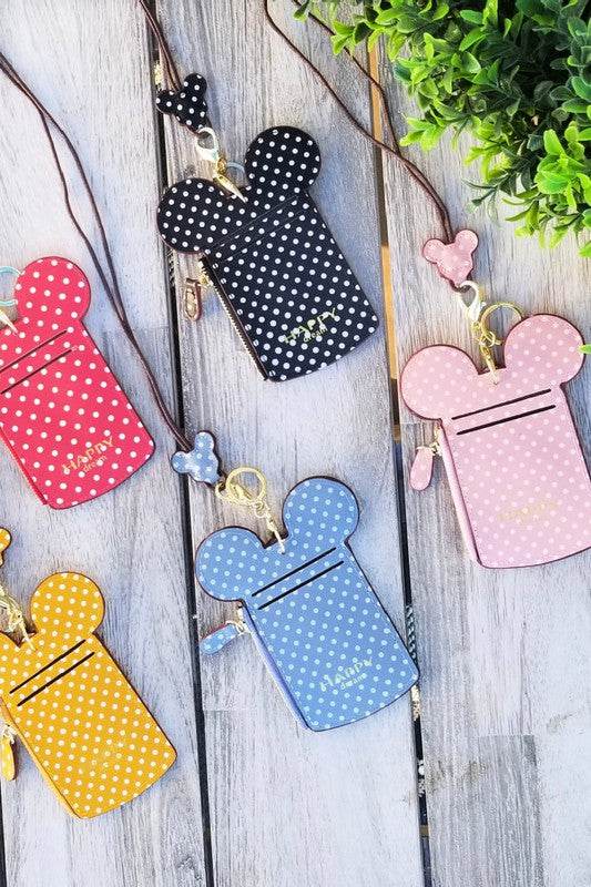 Mouse Lanyard Ticket Credit Card Holder Wallet - Shop Style & More | Fresh Looks, Everyday Deals & Free Shipping