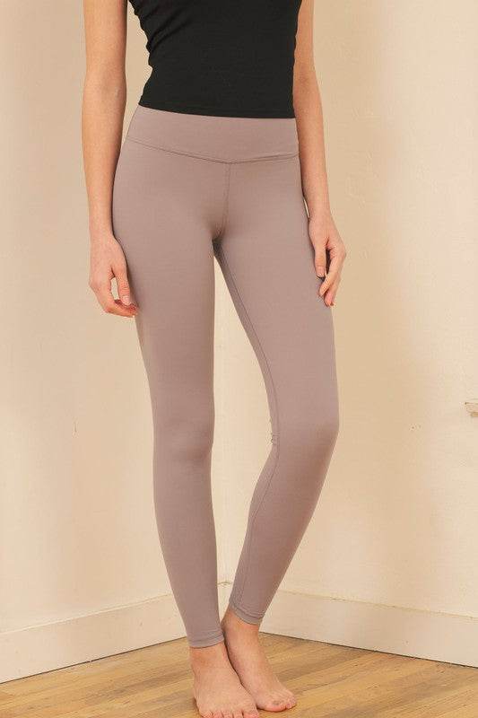 Brushed Nylon High Rise Legging - Shop Style & More | Fresh Looks, Everyday Deals & Free Shipping