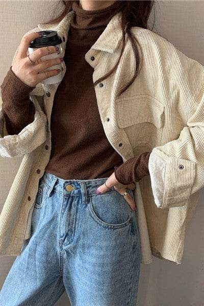 Ribbed corduroy jacket - Shop Style & More | Fresh Looks, Everyday Deals & Free Shipping