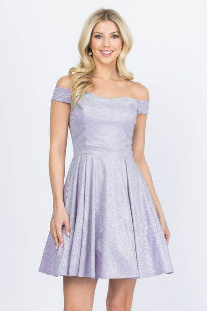 Off the shoulder skater dress jaquard - Shop Style & More | Fresh Looks, Everyday Deals & Free Shipping