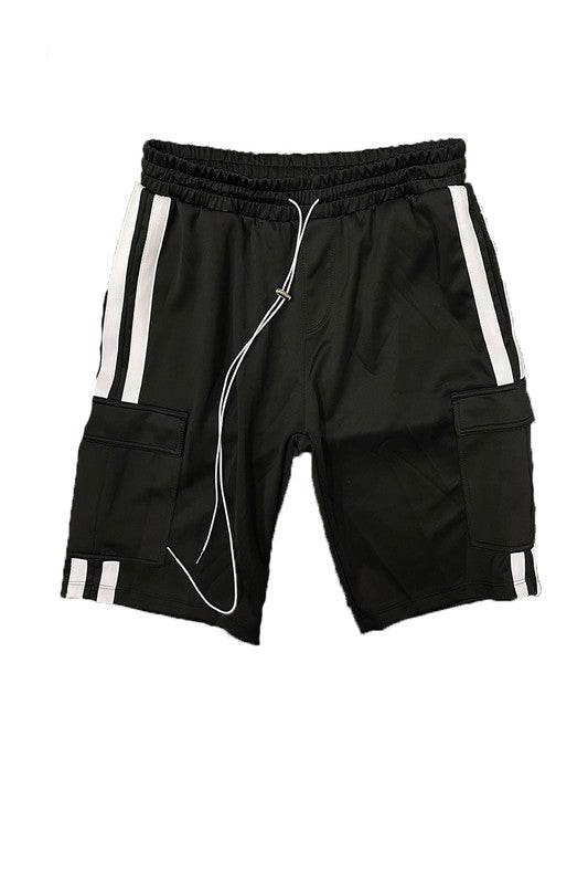 Two Stripe Cargo Pouch Shorts - Shop Style & More | Fresh Looks, Everyday Deals & Free Shipping