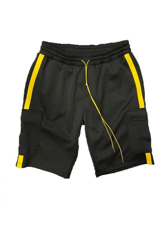 Two Stripe Cargo Pouch Shorts - Shop Style & More | Fresh Looks, Everyday Deals & Free Shipping
