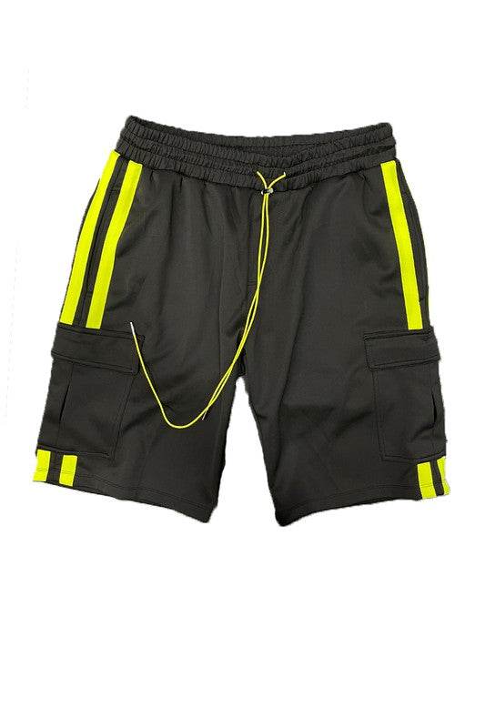 Two Stripe Cargo Pouch Shorts - Shop Style & More | Fresh Looks, Everyday Deals & Free Shipping