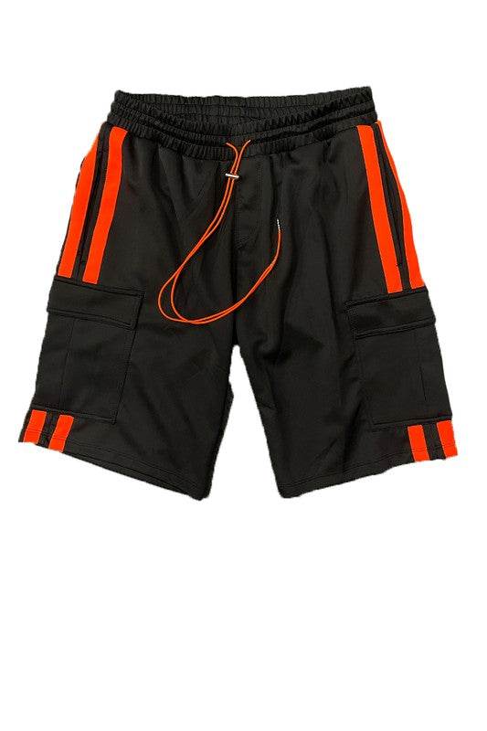 Two Stripe Cargo Pouch Shorts - Shop Style & More | Fresh Looks, Everyday Deals & Free Shipping