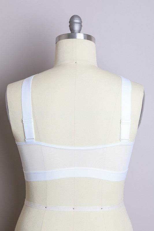 Cross Front Bralette Plus - Shop Style & More | Fresh Looks, Everyday Deals & Free Shipping
