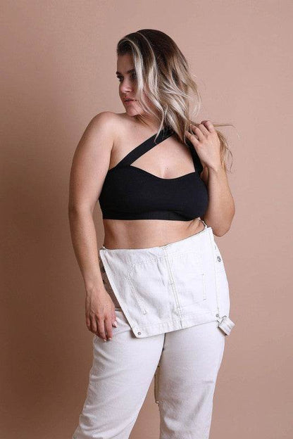 Cross Front Bralette Plus - Shop Style & More | Fresh Looks, Everyday Deals & Free Shipping