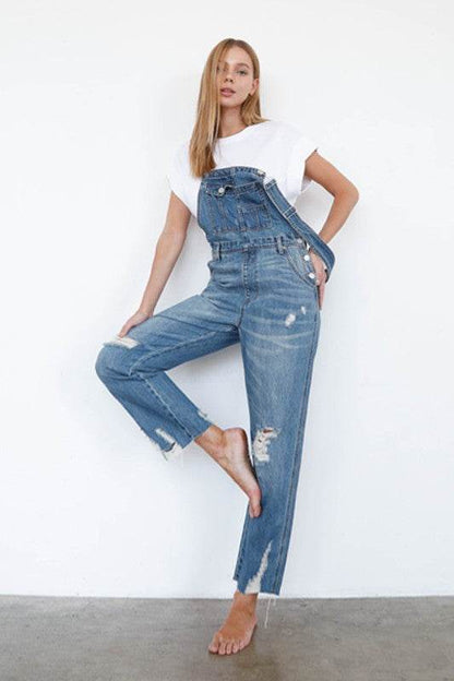 SLIM STRAIGHT OVERALLS - Shop Style & More | Fresh Looks, Everyday Deals & Free Shipping