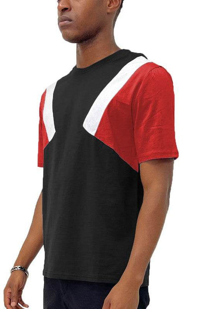 Color Block Short Sleeve Tshirt - Shop Style & More | Fresh Looks, Everyday Deals & Free Shipping