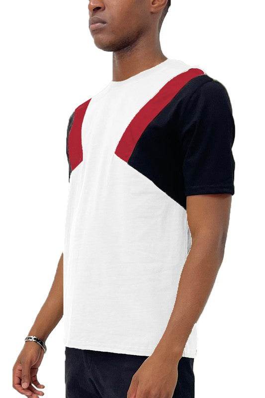 Color Block Short Sleeve Tshirt - Shop Style & More | Fresh Looks, Everyday Deals & Free Shipping
