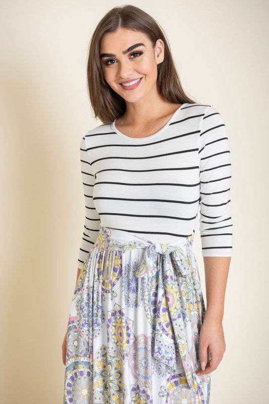 Sash Maxi Dress With Pockets - Shop Style & More | Fresh Looks, Everyday Deals & Free Shipping