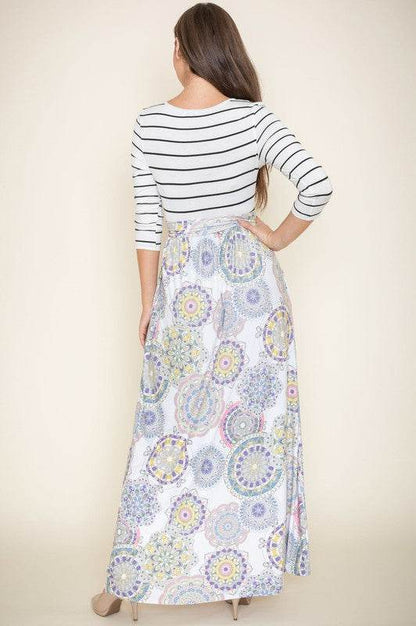 Sash Maxi Dress With Pockets - Shop Style & More | Fresh Looks, Everyday Deals & Free Shipping