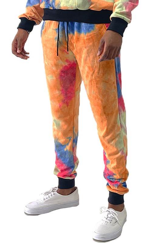 COTTON TYE DYE SWEAT PANTS - Shop Style & More | Fresh Looks, Everyday Deals & Free Shipping