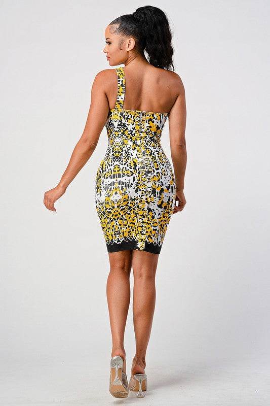 ANIMAL PRINTED BANDAGE DRESS - Shop Style & More | Fresh Looks, Everyday Deals & Free Shipping