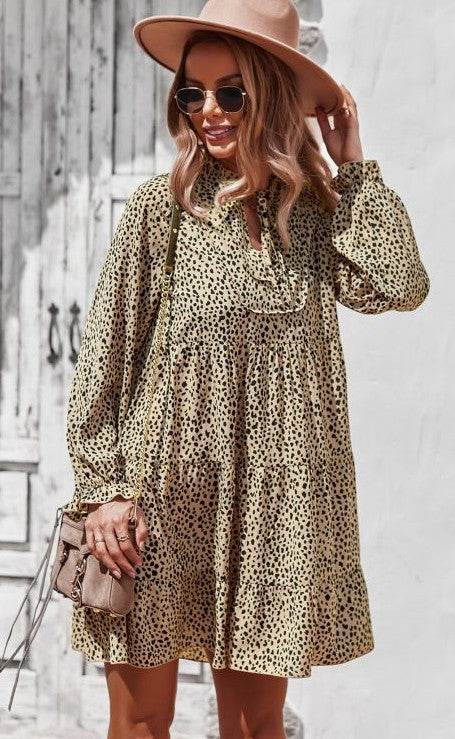 Printed long sleeve dress - Shop Style & More | Fresh Looks, Everyday Deals & Free Shipping