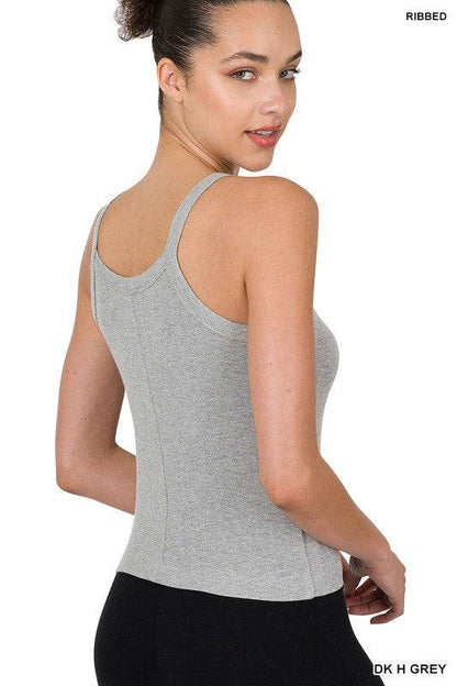 Ribbed Soft Rayon Cami - Shop Style & More | Fresh Looks, Everyday Deals & Free Shipping