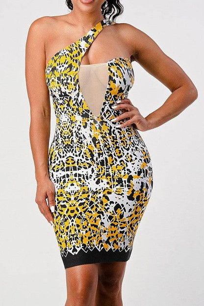 ANIMAL PRINTED BANDAGE DRESS - Shop Style & More | Fresh Looks, Everyday Deals & Free Shipping